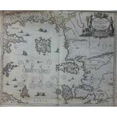 Insularum Archipelagi Septentrionalis sev Maris Aegei accurata delineatio. Insularum Archipelagi Septentrionalis sev Maris Aegei accurata delineatio.