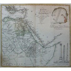 Karte von Egypten